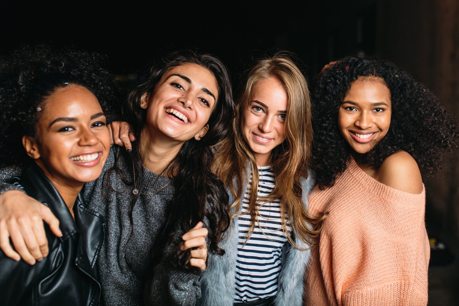 Group Of Women Smiling